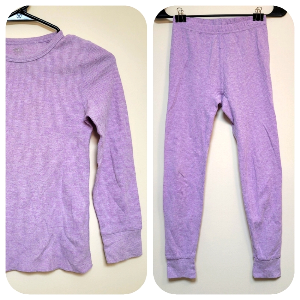 ✨️Girls | L/G (10-12) | 2-Piece Thermal Shirt and Pant Set | Athletic Works